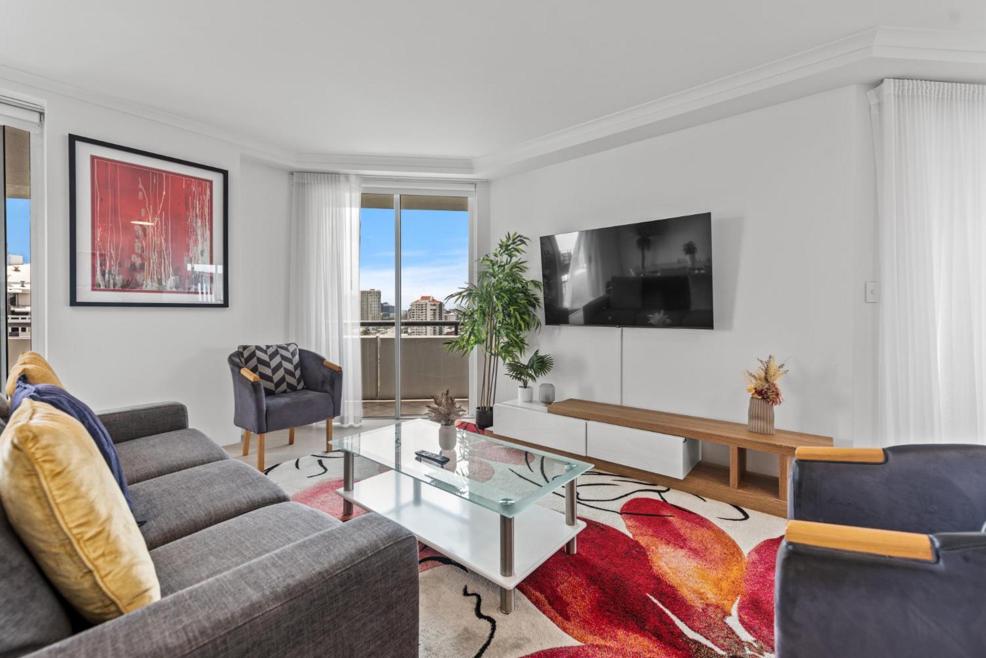 Ferienwohnung Lavish 3-Bed With Wraparound Balcony And Pool Brisbane Exterior foto